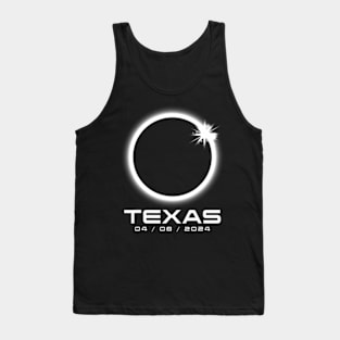 Texas Tx Total Solar Eclipse 2024 For Wo s Tank Top